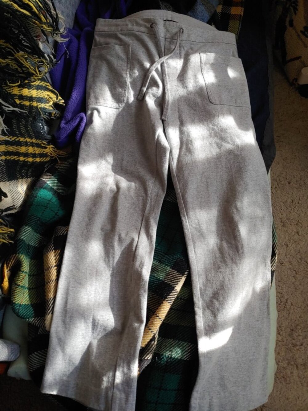 james perse pants 2 = M Ladies EUC Heathered Grey